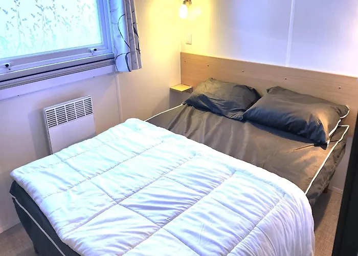 Mobile With Plancha & Pool Access בית נופש סן ז'אן דה מון