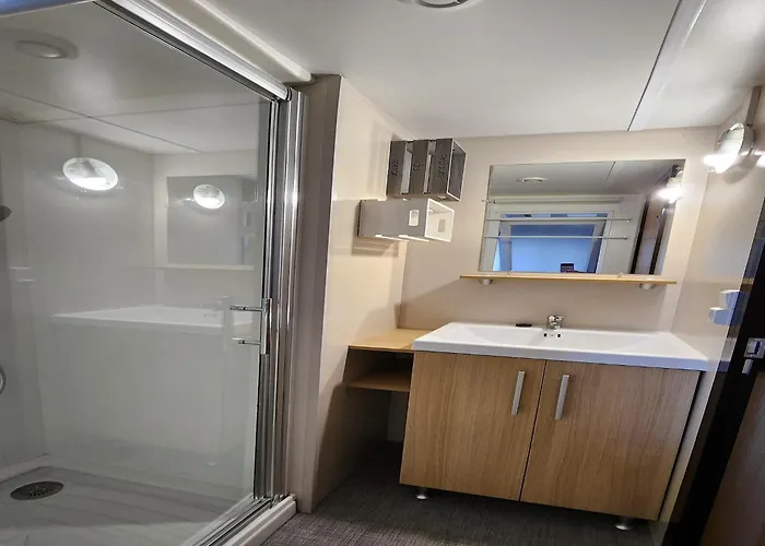 Mobile With Plancha & Pool Access בית נופש *